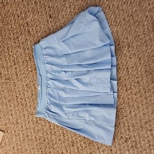 Alo Yoga light blue pleated skort xs